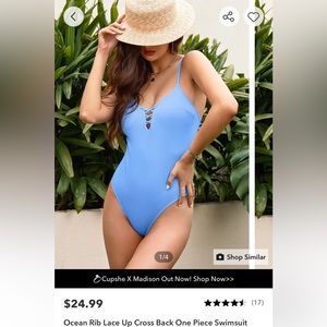 One piece swimsuit